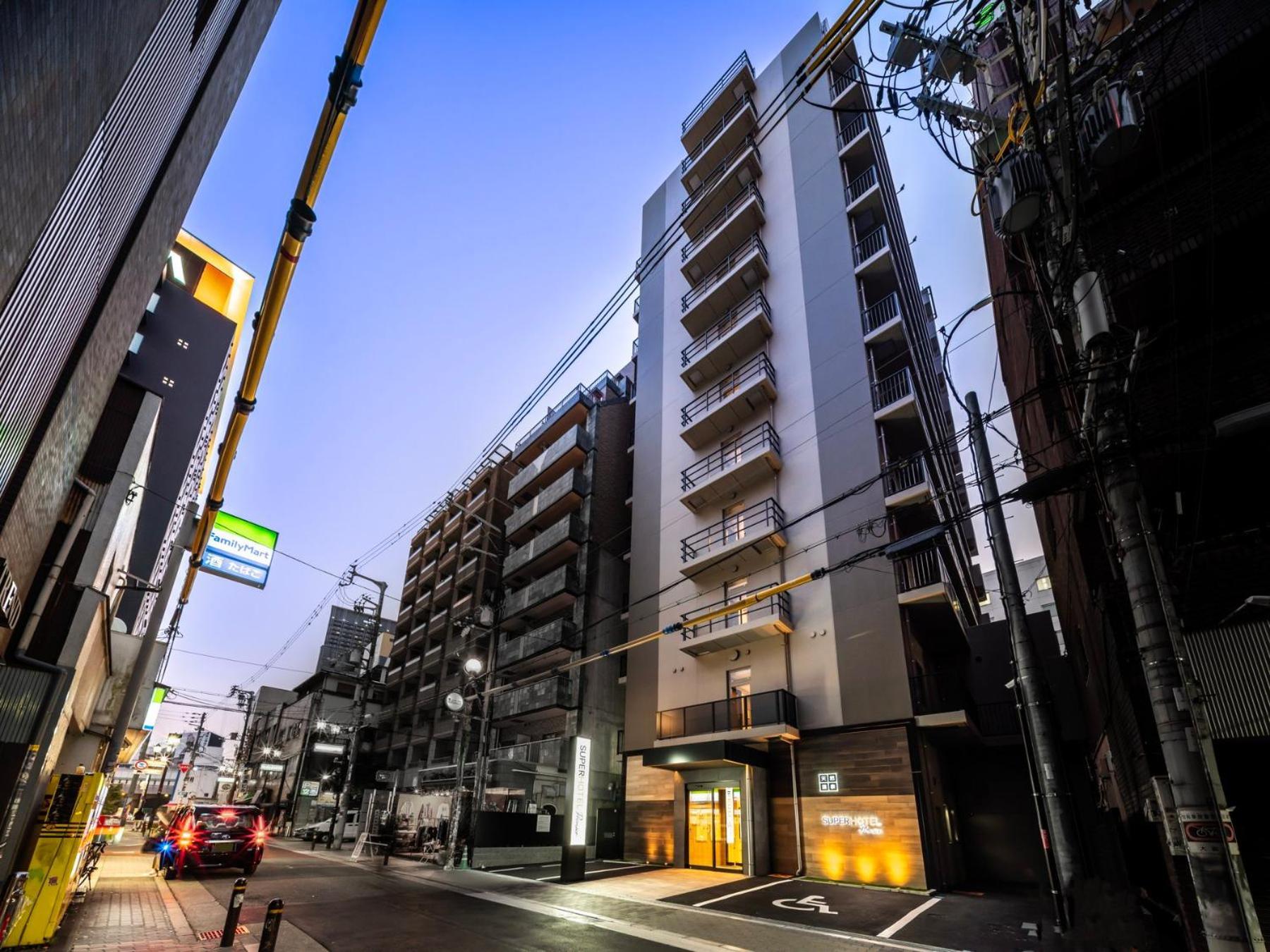 Super Hotel Premier Namba Shinsaibashi Natural Hot Spring أوساكا المظهر الخارجي الصورة